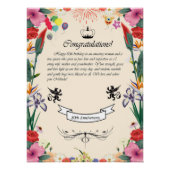 Het 80ste Wenskaart van Melinda Perfect Poster (Voorkant)