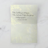 Het 8:9O Lord van de psalm, hoe Majestueus Jouw Kaart (Binnen)