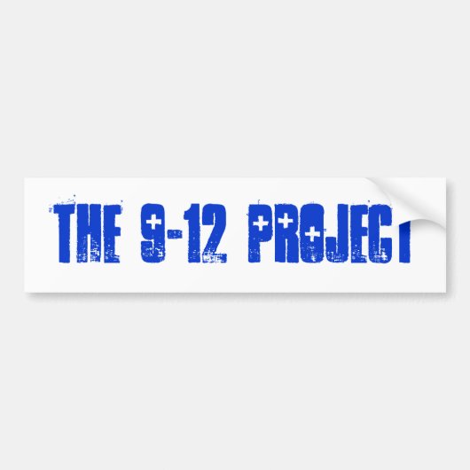 HET 9-12-PROJECT BUMPERSTICKER (Voorkant)