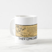 Het 9-12-project koffiemok (Voorkant links)