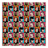 Het A-Team geïnspireerde Karakterontwerp Retro TV  Perfect Poster (Voorkant)