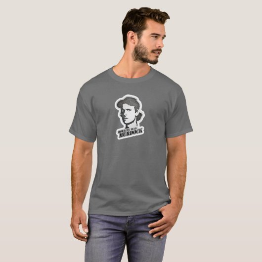 Het A-Team geïnspireerde Murdock Design Retro TV 8 T-shirt (Voorkant volledig)