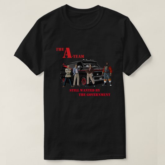 Het A-team T-shirt (Design voorkant)