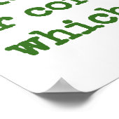 het aambeeld heeft geen enkele betekenis voor zijn poster (Hoek)