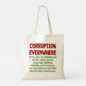 het aambeeld heeft geen enkele betekenis voor zijn tote bag (Achterkant)