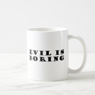 Het aambeeld is 'Boring' Koffiemok