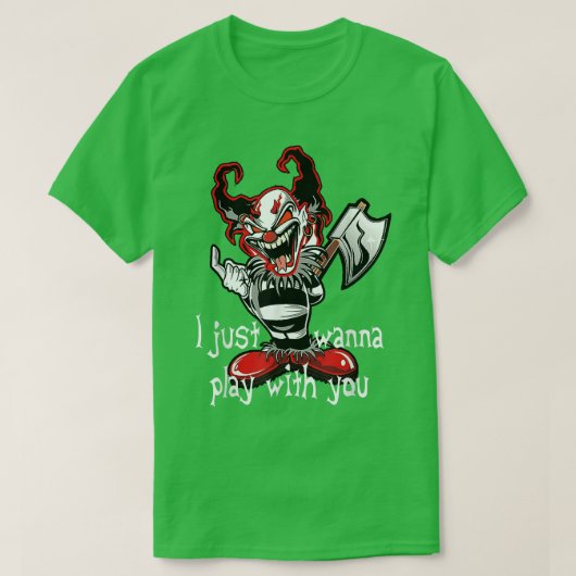 Het aambeeld scheurt... ik wil eng Halloween spele T-shirt (Design voorkant)