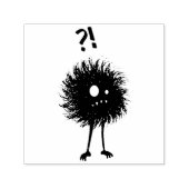 Het aambeeld vraagt zich af hoe donker gotisch het  zelfinktende stempel (Design)