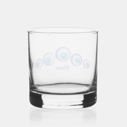 Het aamoog whisky glas (Achterkant)