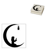 het aanbieden van kunststempel voor gebeden rubberstempel (Gestempeld)