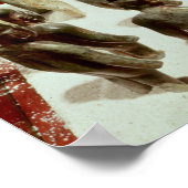 Het aanbieden van zestien mannelijke figuren uit L Poster (Hoek)