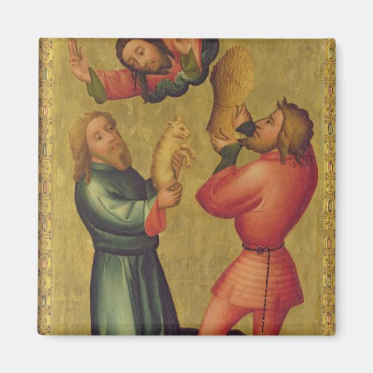 Het aanbod van Cain en Abel Magneet (Voorkant)