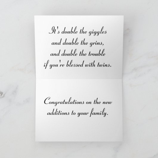 Het Aandeel van de tweeling Kaart (Binnen)