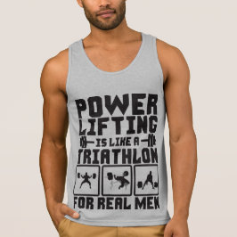 Het aandrijven is als een triatlon voor echte Mann T-shirt