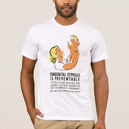 Het aangeboren kind is te voorkomen t-shirt (Voorkant)
