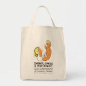 Het aangeboren kind is te voorkomen tote bag (Voorkant)