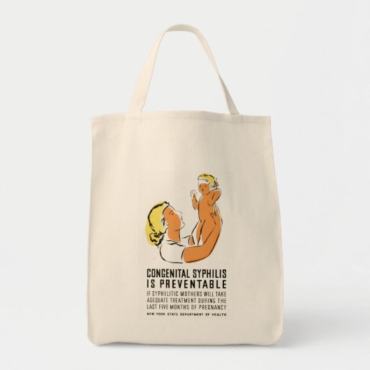 Het aangeboren kind is te voorkomen tote bag (Voorkant)