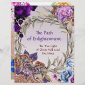 Het aangepaste document van de Verlichting van de  (Voorkant / Achterkant)