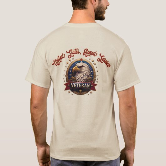 Het Aangepaste T-shirt voor Gepensioneerden van de (Achterkant)