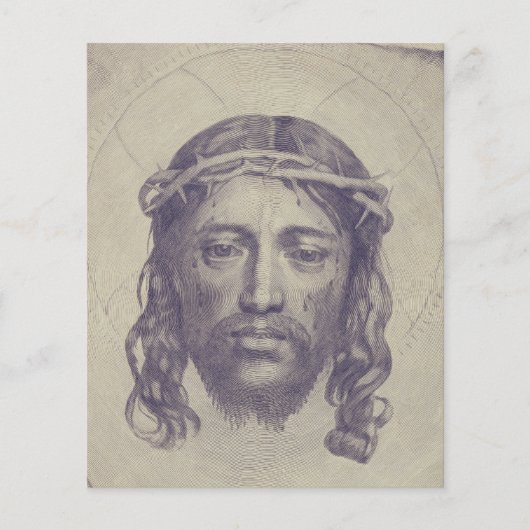 Het aangezicht van Christus op de Heilige Gezicht (Voorkant)