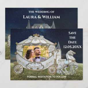 Het aankomen bij het Kasteel - sparen de Foto van  Kaart