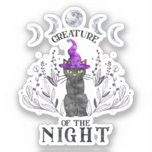 Het aanmaken van de nacht sticker