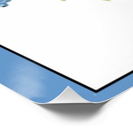 Het aanmoedigen van Bijbelse Manuscript Matthew Bl Poster (Hoek)