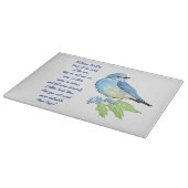 Het aanmoedigen van Bijbelse Manuscript Matthew Bl Snijplank (Hoek)