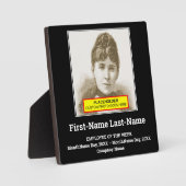 Het aanmoedigen van een minimale erkenning van het fotoplaat (Voorkant)