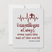 Het aanmoedigen van KJV Jesus Quote Christelijk (Voorkant)