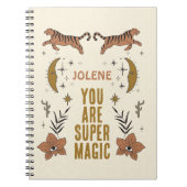 Het aanmoedigen van Notitieboek u supermager bent (Voorkant)