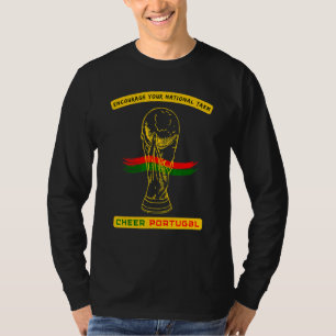Het aanmoedigen van uw nationale team Mondial Chee T-shirt