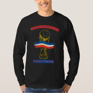 Het aanmoedigen van uw nationale team Mondial Chee T-shirt