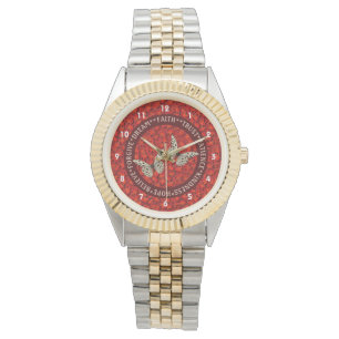 Het aanmoedigen van woorden laat Inspirerend valle Horloge