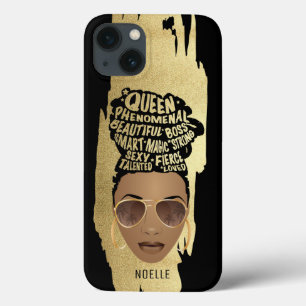 Het aanmoedigen van zwarte vrouwen, natuurlijk haa Case-Mate iPhone case
