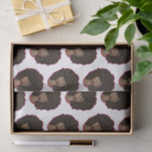 Het aanmoedigen van zwarte vrouwen, natuurlijk haa tissuepapier (Geschenk)