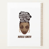 Het aanmoedigen van zwarte vrouwen, natuurlijke ha planner (Achterkant)