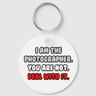 Het aanpakken ervan ... Funny Photographer Sleutelhanger