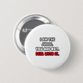 Het aanpakken ervan ... Funny Rechter Ronde Button 5,7 Cm (Voorkant /achterkant)