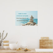 Het aanpassen van de Chiropraktijk van het Citaat  Poster (Keuken)