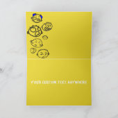 Het AANPLAKBORD van de VERJAARDAG van de DOUANE Kaart (Binnen)