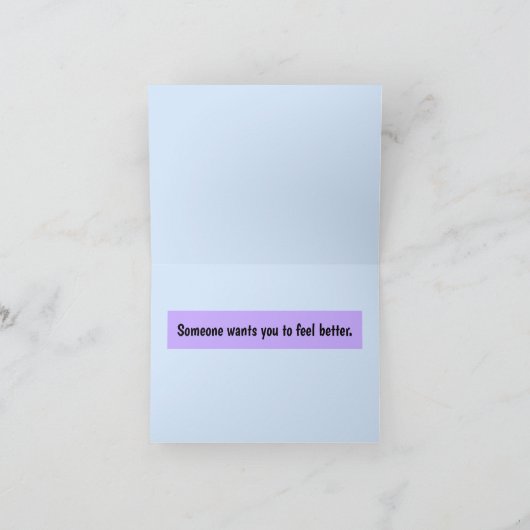 Het aanraken van Basset Het troosten van een zieke Kaart (Binnen)