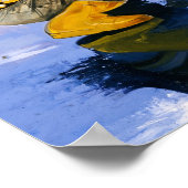 Het aanraken van de Hemel (de Druk van het Canvas) Poster (Hoek)