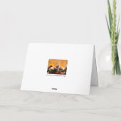 Het aansteken van een kaars sympathie kaart (Achterkant)