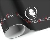 Het aanstootgevende lijnomslagpapier cadeaupapier (Rol Hoek)