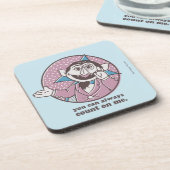 Het aantal | Je kunt altijd op mij rekenen Bier Onderzetter (Linkerzijde)