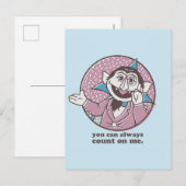 Het aantal | Je kunt altijd op mij rekenen Briefkaart (Voorkant / Achterkant)