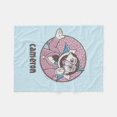 Het aantal | Je kunt altijd op mij rekenen Fleece Deken (Voorkant (Horizontaal))