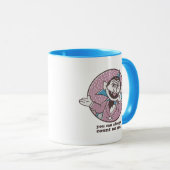 Het aantal | Je kunt altijd op mij rekenen Mok (Voorkant rechts)