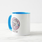 Het aantal | Je kunt altijd op mij rekenen Mok (Voorkant links)